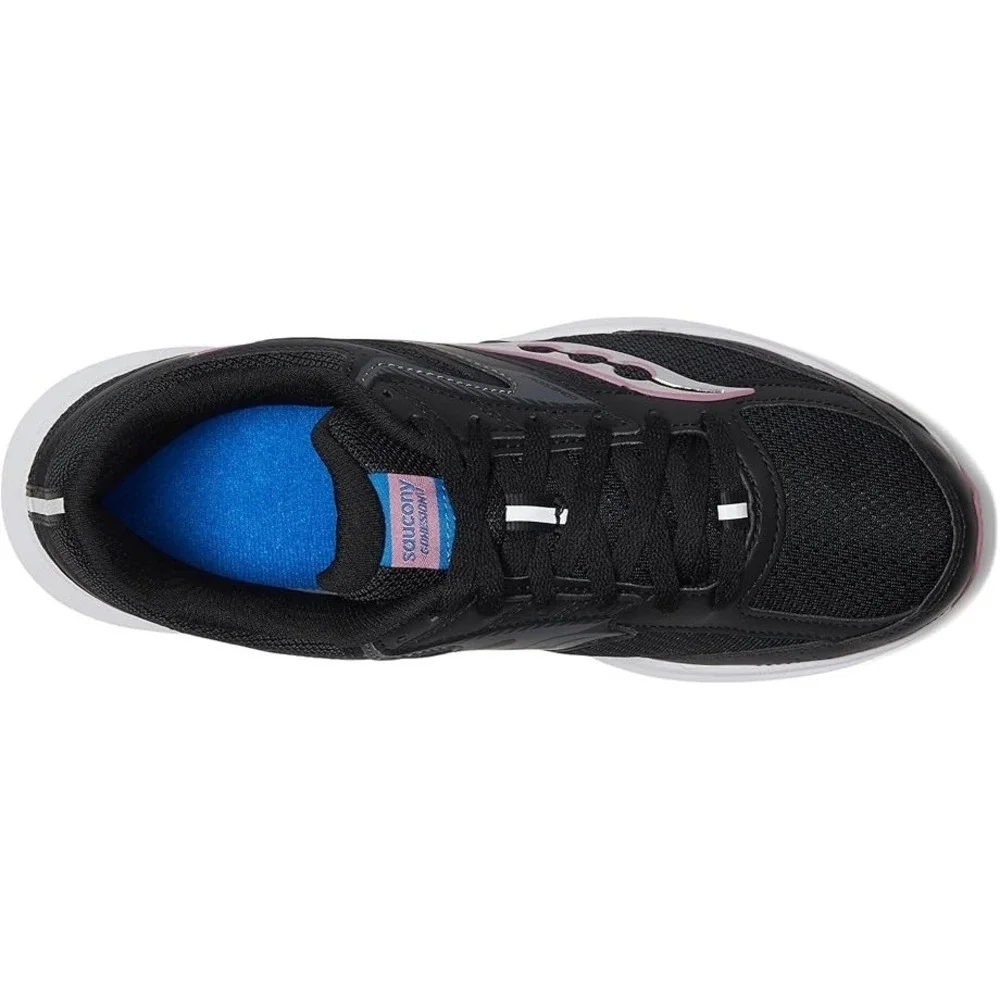 Saucony® (Women's 10.5 B) Cohesion™ 17 Running Shoes in Black/Orchid